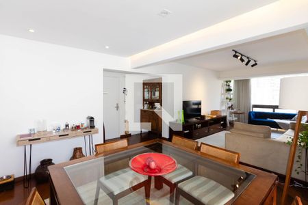 Sala de apartamento para alugar com 3 quartos, 152m² em Indianópolis, São Paulo