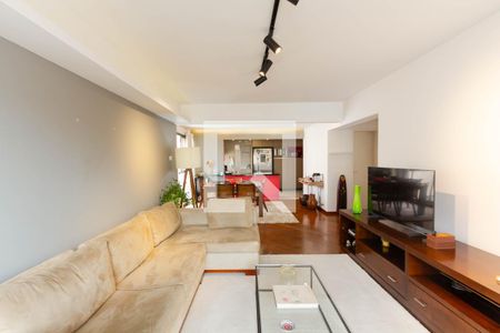 Sala de apartamento para alugar com 3 quartos, 152m² em Indianópolis, São Paulo