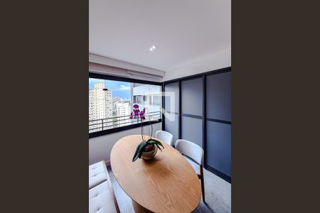 Varanda da Sala de kitnet/studio à venda com 1 quarto, 37m² em Vila Mariana, São Paulo