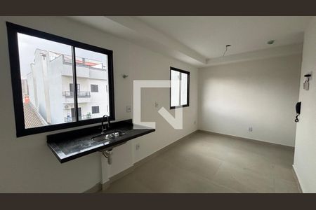 Quarto - Cozinha de kitnet/studio para alugar com 1 quarto, 21m² em Vila Sao Pedro, Santo André