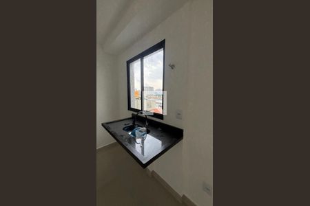 Quarto - Cozinha de kitnet/studio para alugar com 1 quarto, 21m² em Vila Sao Pedro, Santo André