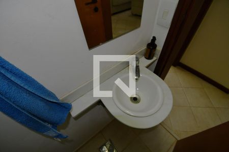Lavabo de casa de condomínio à venda com 3 quartos, 120m² em Bosque de Barão Geraldo, Campinas