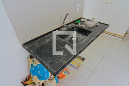 Sala/cozinha de apartamento para alugar com 2 quartos, 32m² em Parque Pan Americano, São Paulo
