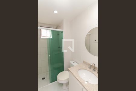 Banheiro da Suíte de apartamento para alugar com 2 quartos, 57m² em Vila Isolina Mazzei, São Paulo