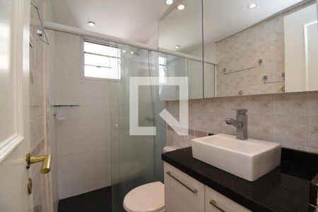 Banheiro da Suíte de apartamento para alugar com 3 quartos, 65m² em Mossunguê, Curitiba