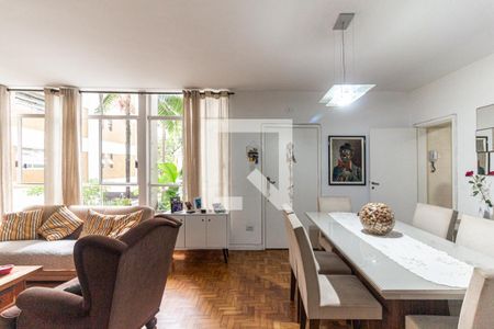 Sala de apartamento à venda com 3 quartos, 120m² em Higienópolis, São Paulo