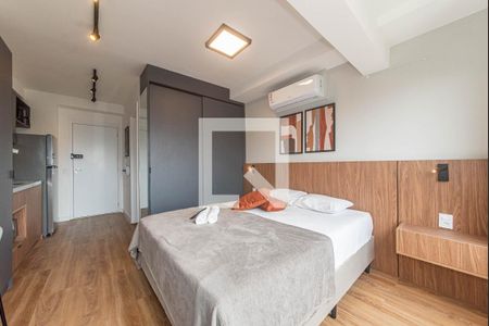 Quarto de kitnet/studio para alugar com 1 quarto, 24m² em Vila Cordeiro, São Paulo