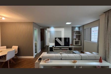 Sala - Sala de Jantar de apartamento à venda com 3 quartos, 128m² em Vila Bastos, Santo André