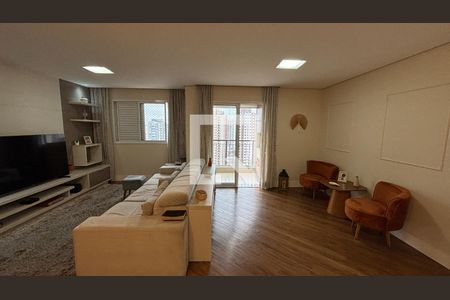 Sala - Sala de Jantar de apartamento à venda com 3 quartos, 128m² em Vila Bastos, Santo André
