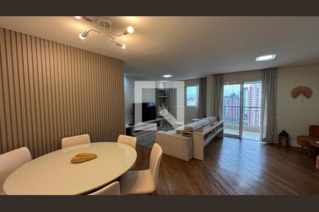 Sala - Sala de Jantar de apartamento à venda com 3 quartos, 128m² em Vila Bastos, Santo André