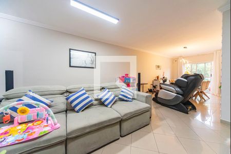 Sala de apartamento para alugar com 3 quartos, 120m² em Vila Pires, Santo André