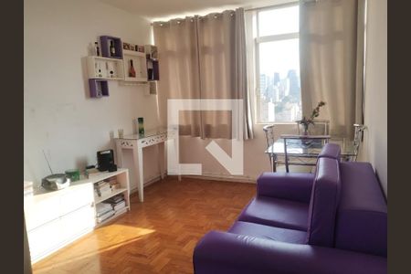 Sala de apartamento à venda com 1 quarto, 54m² em Bela Vista, São Paulo