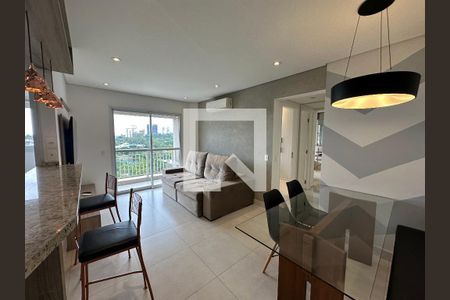 Sala de apartamento à venda com 1 quarto, 50m² em Melville Empresarial Ii, Barueri