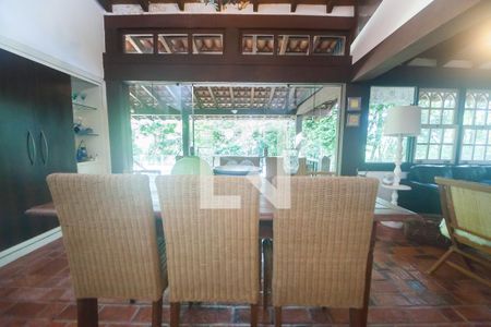 sala de jantar de casa de condomínio à venda com 3 quartos, 500m² em Retiro do Chale, Brumadinho