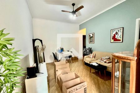 Sala  de apartamento para alugar com 1 quarto, 54m² em Copacabana, Rio de Janeiro