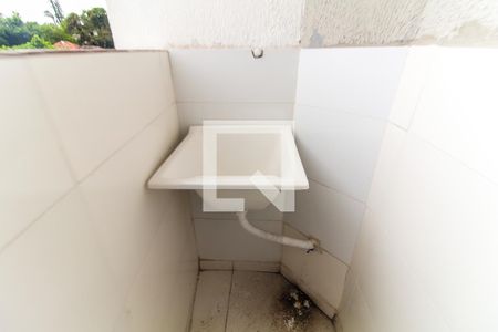 Varanda do Quarto de apartamento para alugar com 1 quarto, 40m² em Vila Carmosina, São Paulo