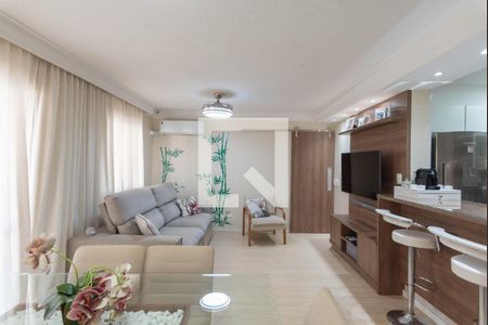 Sala de apartamento à venda com 3 quartos, 110m² em Vila Progresso, Campinas
