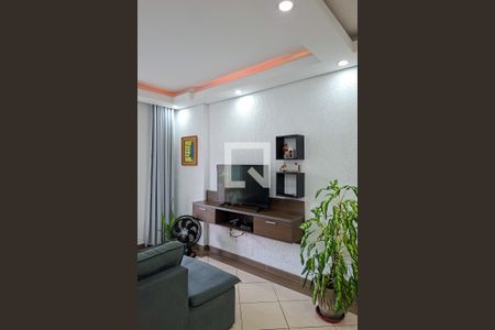 Sala de apartamento para alugar com 1 quarto, 60m² em Canto do Forte, Praia Grande