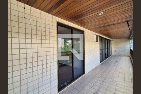 Varanda  de apartamento para alugar com 4 quartos, 190m² em Recreio dos Bandeirantes, Rio de Janeiro