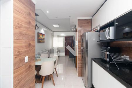 Cozinha de casa de condomínio para alugar com 2 quartos, 54m² em Vila Nova Mazzei, São Paulo