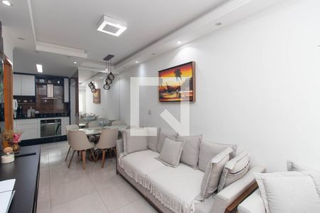 Sala de casa de condomínio para alugar com 2 quartos, 54m² em Vila Nova Mazzei, São Paulo