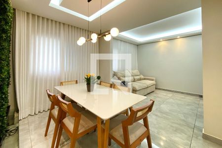 Sala de Jantar de apartamento à venda com 3 quartos, 85m² em Palmares, Belo Horizonte