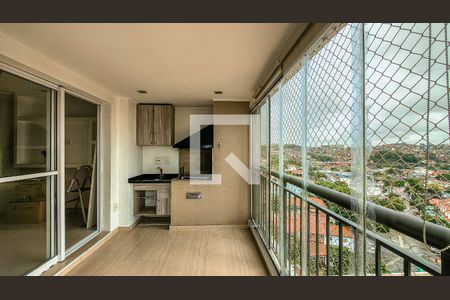 Varanda da Sala de apartamento para alugar com 3 quartos, 75m² em Parque Alves de Lima, São Paulo