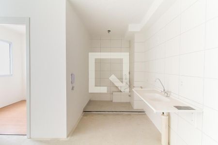 Sala/Cozinha de apartamento à venda com 2 quartos, 32m² em Cidade Nova São Miguel, São Paulo