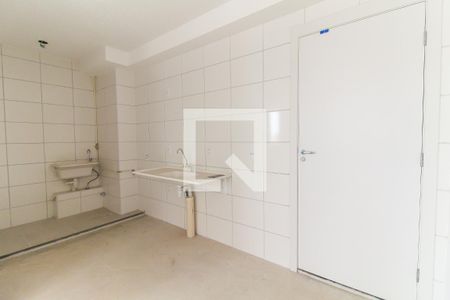 Sala/Cozinha de apartamento à venda com 2 quartos, 32m² em Cidade Nova São Miguel, São Paulo