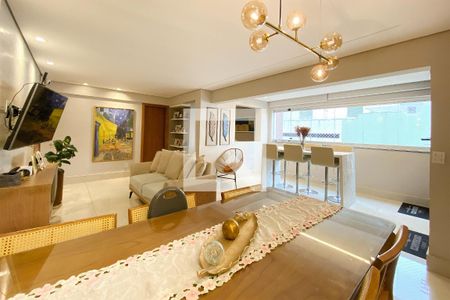 Sala de apartamento à venda com 4 quartos, 143m² em Buritis, Belo Horizonte