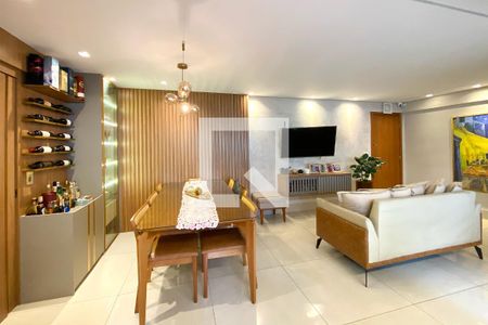 Sala de apartamento à venda com 4 quartos, 143m² em Buritis, Belo Horizonte