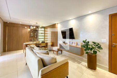 Sala de apartamento à venda com 4 quartos, 143m² em Buritis, Belo Horizonte