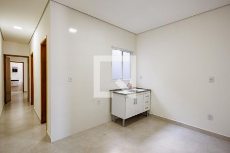 Cozinha de casa para alugar com 2 quartos, 75m² em Jardim dos Colibris, Indaiatuba