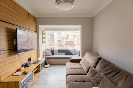 Sala de estar  de apartamento à venda com 3 quartos, 69m² em Vila Santana, São Paulo