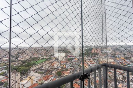 Varanda da sala  de apartamento à venda com 1 quarto, 45m² em Vila Santa Luzia, São Bernardo do Campo