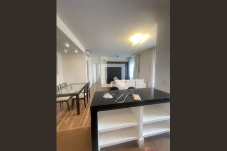 Sala de apartamento à venda com 1 quarto, 62m² em Alphaville, Barueri