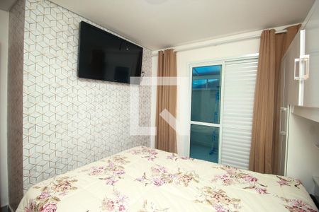 Suíte de apartamento à venda com 2 quartos, 45m² em Vila Pires, Santo André