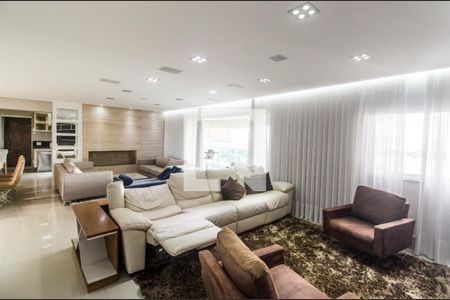 Sala  de apartamento para alugar com 3 quartos, 202m² em Alphaville Empresarial, Santana de Parnaíba