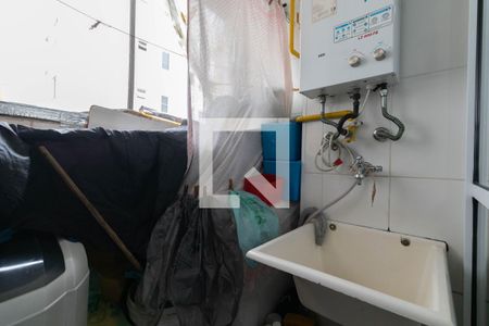 Cozinha e Área de Serviço de apartamento à venda com 1 quarto, 50m² em Jardim Sao Francisco (zona Leste), São Paulo