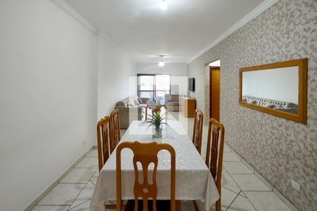 Sala de apartamento para alugar com 3 quartos, 113m² em Guilhermina, Praia Grande