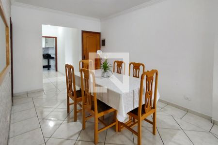 Sala de apartamento para alugar com 3 quartos, 113m² em Guilhermina, Praia Grande