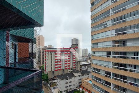 Vista da rua  de apartamento para alugar com 3 quartos, 113m² em Guilhermina, Praia Grande