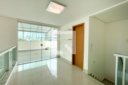 Sala de Estar de apartamento à venda com 3 quartos, 250m² em Carmo, Belo Horizonte