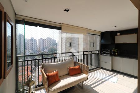 Varanda Gourmet de apartamento à venda com 2 quartos, 84m² em Santa Paula, São Caetano do Sul