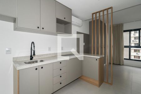 Sala / Quarto / Cozinha de apartamento à venda com 1 quarto, 27m² em Independência, Porto Alegre