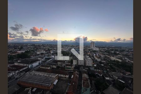Varanda da Sala de apartamento para alugar com 2 quartos, 45m² em Parque Sao Vicente, São Vicente