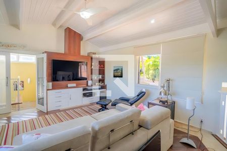 Sala de casa de condomínio à venda com 4 quartos, 600m² em Sítios de Recreio Gramado, Campinas