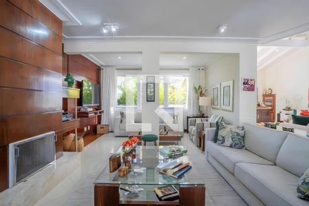 Sala de casa de condomínio à venda com 4 quartos, 600m² em Sítios de Recreio Gramado, Campinas