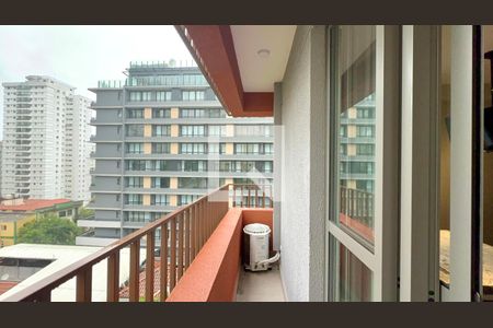 Sacada de kitnet/studio para alugar com 1 quarto, 25m² em Jardins, São Paulo