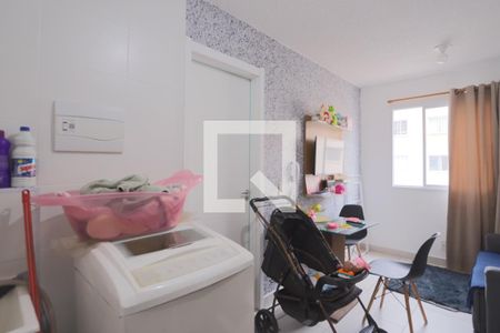 Sala/Cozinha de apartamento para alugar com 1 quarto, 32m² em Brás, São Paulo